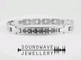 Soundwave Jewellery - Custom Stainless Steel Bracelet